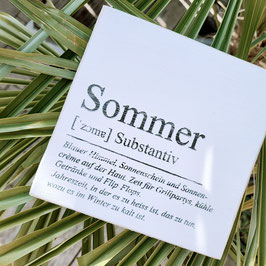 Sommer - Definition