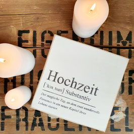 Hochzeit - Definition