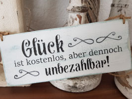 Glück ist kostenlos