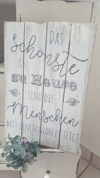 Das Schönste an zu Hause