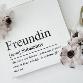 Freundin - Definition