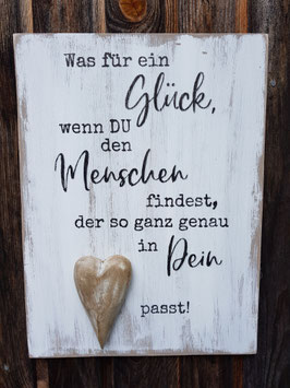 Was für ein Glück...
