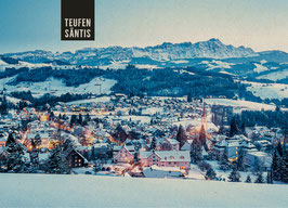 postkarte teufen · säntis
