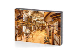 holzbild st. gallen barocksaal der stiftsbibliothek