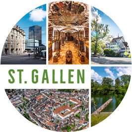 Aufkleber St.Gallen