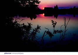 gübsensee sonnen-untergang