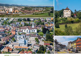 postkarte gossau im fürstenland