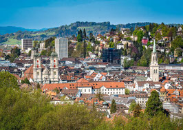 Postkarte St. Gallen