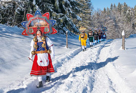 grusskarte silvesterchläuse · urnäsch