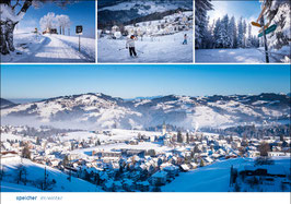 postkarte speicher im winter