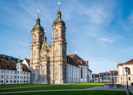 Postkarte Barock-Kathedrale St. Gallen
