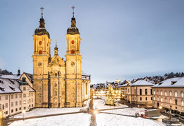 grusskarte klosterplatz · st. gallen