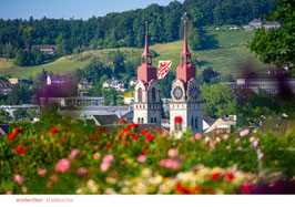 postkarte winterthur stadtkirche