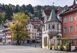grusskarte gallusplatz · st. gallen