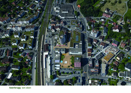 postkarte heerbrugg von oben