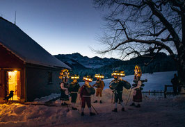 grusskarte silvesterchläuse · urnäsch