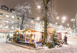 grusskarte weihnachtsmarkt · st. gallen