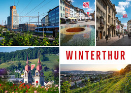 Postkarte Winterthur