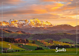 Postkarte Säntis