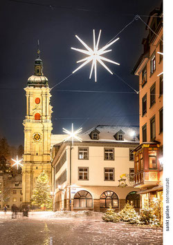 postkarte sankt gallen sternenstadt