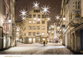 postkarte sankt gallen spisergasse