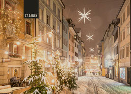 Postkarte st. gallen