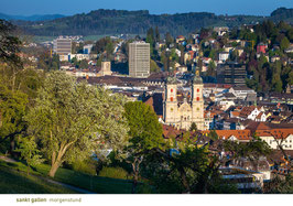 postkarte sankt gallen morgenstund