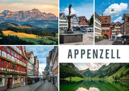 Postkarte Appenzell