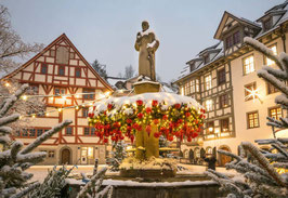 grusskarte gallusplatz · st. gallen