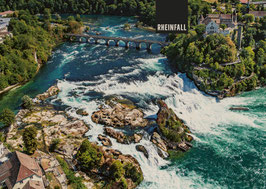 postkarte rheinfall