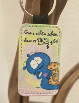 376 Schlüsselanhänger eckig - Ganz schön schön ..