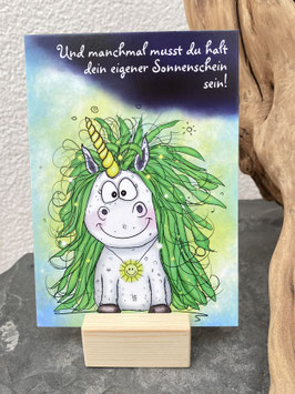 Postkärtle - 528 - Sonnenschein sein