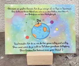 Postkärtle - 323 Ein Pups im Universum