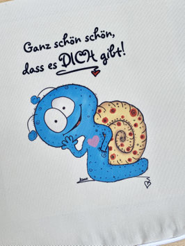376 Ganz schön schön  - Subli Kissen