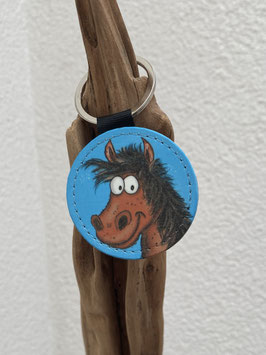 555 Schlüsselanhänger rund - Horsi