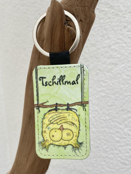 557 Schlüsselanhänger eckig - Tschillmal