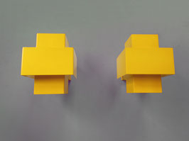 Pair of wall lights by Philips 60s