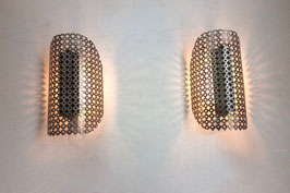 Pair of wall lamps Matégot