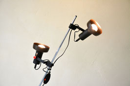 2 Spots vloerlamp 70s