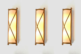 Set of 3 wall lights Paolo Marioni, Royal