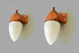 Pair of wall lamps, Art Deco 30s