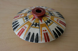 Native earthenware vase