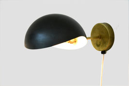 Pair of Oeil wall lamps in the style of Serge Mouille, 1956