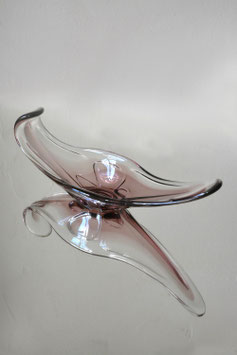 Art deco dish BAY glass