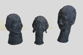 Primitive family, clay, unknown artist