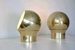 Set of 2 table/wall lamps Hemi, Klot type3, Sweden 70s