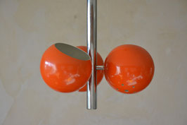 Hanglamp 3-bollen oranje