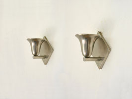 Pair of Gispen wall lights, 30s