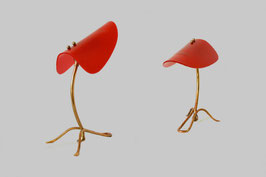 Pair of Italian bedside lamps, 50s