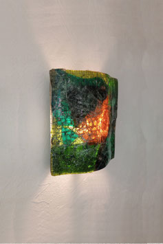 Brutalist wall sconce, Van Tetterode, 1958